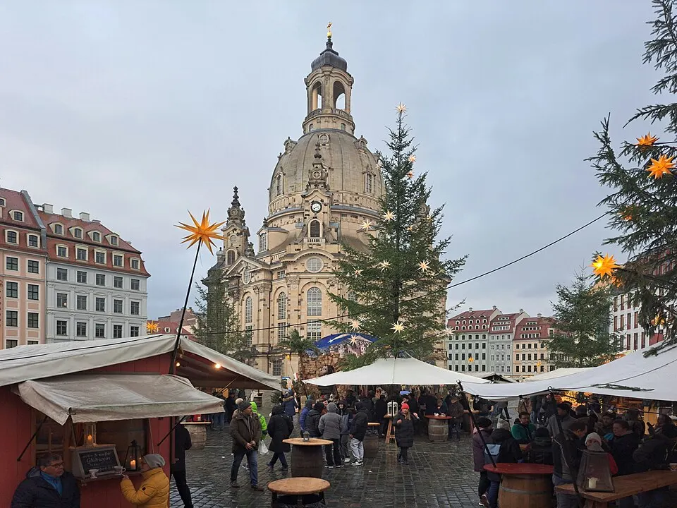 Weihnachtsmarkt an der Frauenkirche, Münzgasse und rund um die Frauenkirche